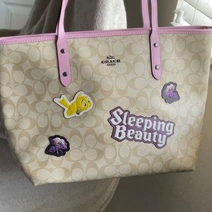 Coach x Disney Sleeping Beauty tote